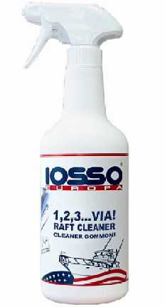 Detergente per Gommoni Iosso RAFT CLEANER Flacone 750 Ml.