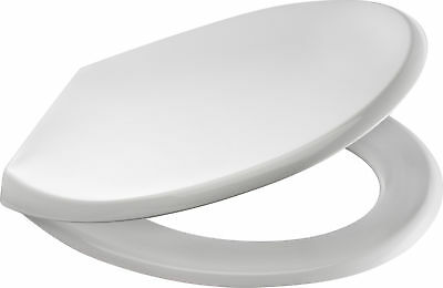 Tavoletta per WC Marino in ABS Bianco Modello Compact Legno