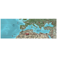 Cartografia GARMIN BLUECHART G3 VISION L HD Mar Mediterraneo