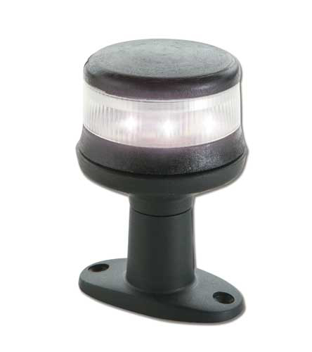 Fanale LED 360 Nero con Basetta