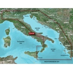 Cartografia GARMIN BLUECHART G3 VISION HD Regular Italia Orient.