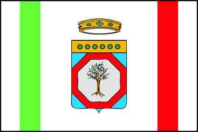 Bandiera Regione Puglia in Poliestere Cm.20x30