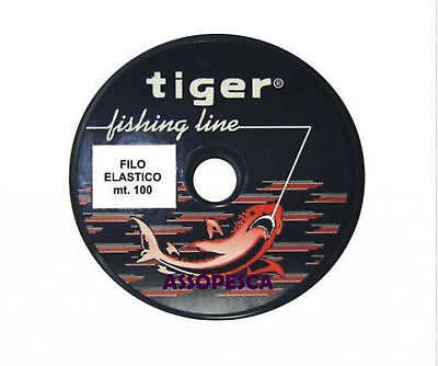 Filo Elastico per Esche Tiger Mt.100