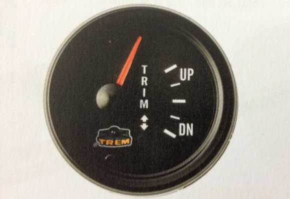 Indicatore Altezza TRIM Yamaha NERO
