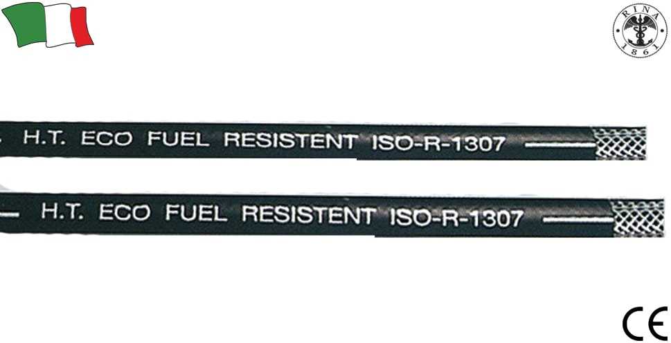 Tubo Carburante Marino Fuel Resistent ISO-R-1307 mm.8